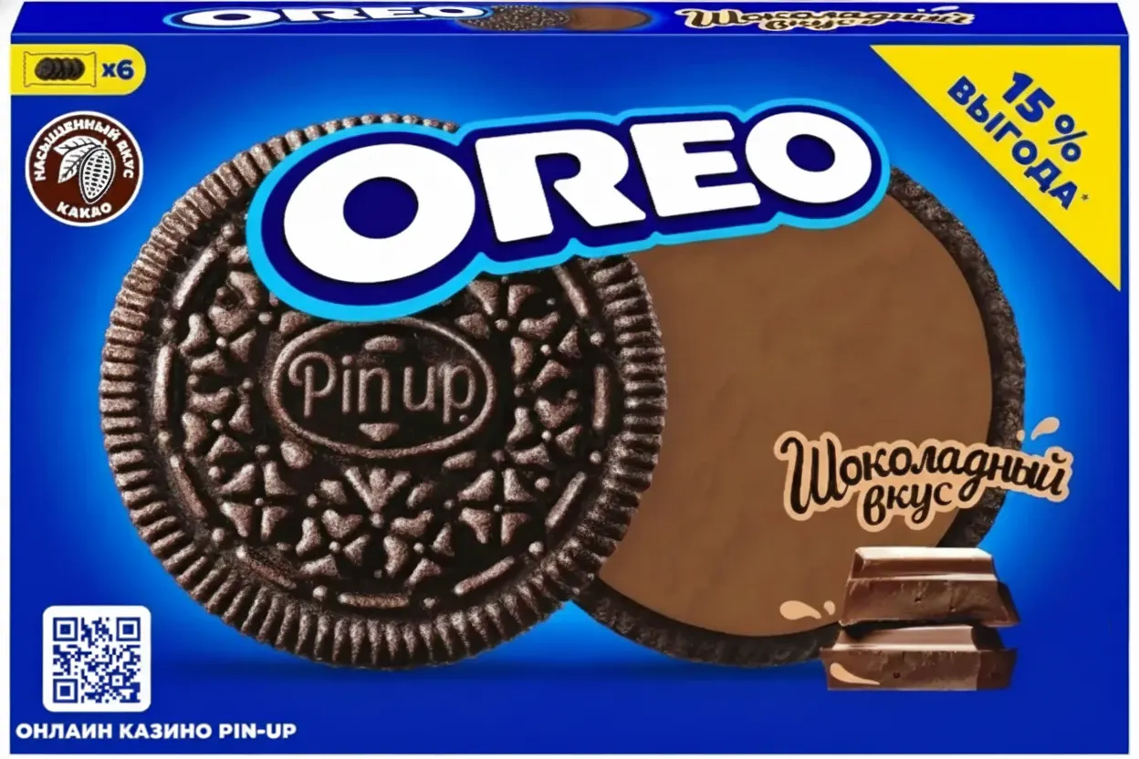 QR-код с печеньев Oreo ведет в онлайн-казино